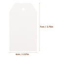 thumbnail image 2 of 200pcs Blank Paper Tag for DIY Hanging Printable and Paintable Blank Labels, 2 of 8