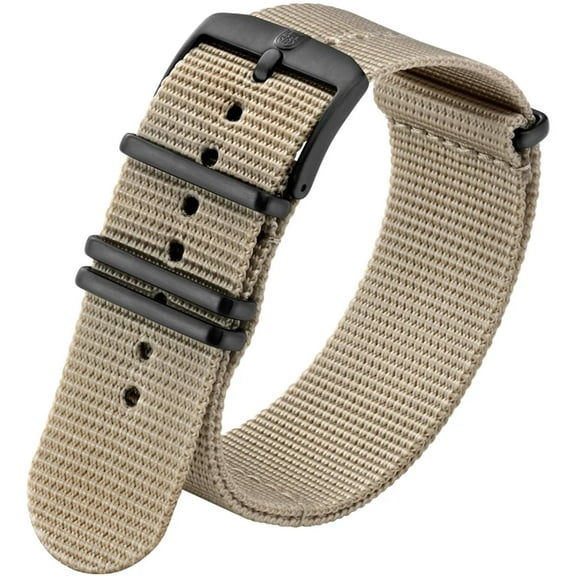 Luminox FNX.9240.71B.K Men's 24mm Sand Webbing Nylon Watch Strap