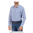 thumbnail image 3 of Camisa George Talla CH Casual Manga Larga de Cuadros Blanco con Azul Marino, 3 of 4