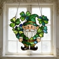 thumbnail image 4 of Decoraciones de Porche Imitación Al Aire Libre 2D Acrílico Disco Colgante Ventana Decoración Porche Cadena para el Día de San Patricio, 4 of 6