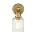 thumbnail image 4 of Trade Winds Harold 1-Light Wall Sconce in Natural Brass, 4 of 6