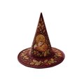 thumbnail image 2 of Fllostpr Halloween Fox Witch Hat, Quilted Embroidered Hat Dcor for Parties Renaissance Fairs Gothic Gatherings Themed Dress-Up, 16.9x11.8", 2 of 6