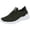 Green, variant on EKVAHL Women's Breathable Knit Sneakers, Lightweight Lace‑Up Tennis Shoes, Faux Mesh Upper Athletic Walking Shoes for Gym Daily Travel Black