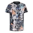 thumbnail image 3 of Random Graffiti Graphic Tees for Men 2026 Summer Casual Short Sleeve Crewneck Hop T Shirts Streetwear, 3 of 7