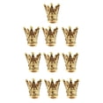 thumbnail image 4 of 10 piezas colgantes tapones de intermedias de metal tapones de para collares, pulseras, pendientes Oro, 4 of 9