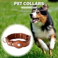 thumbnail image 4 of Pet Collar Creative Anti Loss Location Tracker Collares para cachorros (marrón claro S) Ndcxsfigh Libre de BPA, 4 of 6