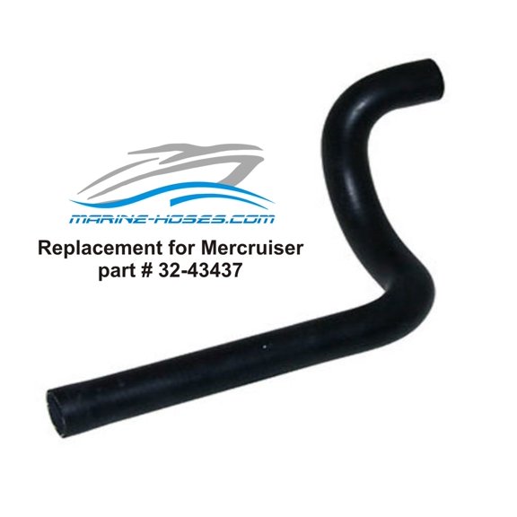 Mercruiser # 32-43437 Bravo I II III 1988-up Hose Bell Housing Marine-Hoses Replacement