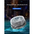 thumbnail image 5 of Rojo Azul 240 LED Advertencia Luz estroboscópica Baliza giratoria Giratoria Intermitente Policía Seguridad Precaución Luces con soporte magnético, para 12V Camión de vehículos de emergencia LingWen 9024736125531, 5 of 5