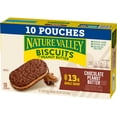 thumbnail image 5 of (3 pack) Nature Valley Biscuit Sandwiches, Chocolate Peanut Butter, Snack Bars, 10 Bars, 13.5 oz, 5 of 14