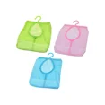 thumbnail image 2 of Sunrain - Cesta de almacenamiento con ganchos para colgar ropa, 3 unidades, red portátil, multiusos, compatible con baño, armario, lavandería, 2 of 5