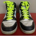 thumbnail image 3 of Pair of N I-K-E High Top Athletic Men's Sneakers Size 10.5 (US), 9.5 (UK), 3 of 6