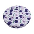 thumbnail image 1 of Disketp Daisies Flowers Funda Redonda para Taburete, Funda de Cojín para Silla de Bar Suave y Elástica-12 inch, 1 of 7