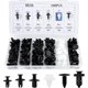 thumbnail image 1 of 100 Pcs Car Body Trim Clips, Plastic Rivet Fasteners Universal Auto Black Nylon Clips Car, Panel Clips Door Retainer Push Type Car Accessories, 1 of 4