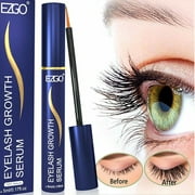 EZGO 5ML Eyelash Growth Serum Netural Eyebrow Boost Enhancer Rapid Stimulator Extension,Longer Fuller Thicker Eyelash Growing Serum