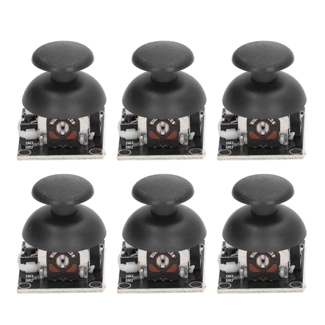 Módulo de joystick, 6 juegos de sensores de joystick Módulo de control de joystick Módulo controlador de juego Impulsado por el rendimiento