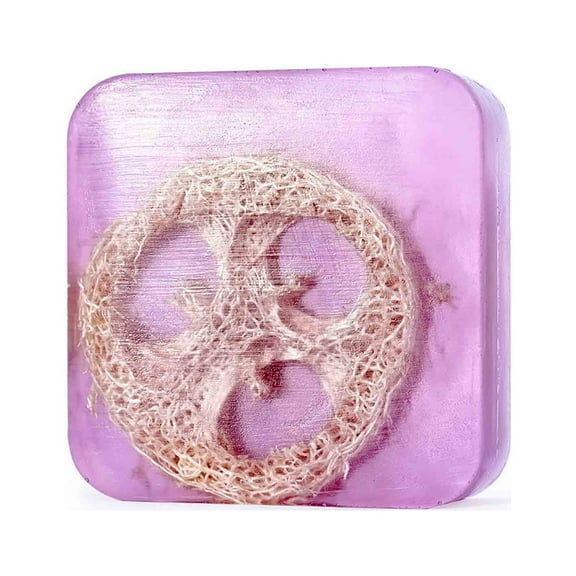 Bath Soap Bar, Oil Soap Loofah Lemon Soap Sea Cleansing And Bathing Soap