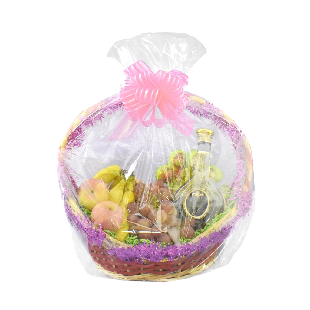 Cellophane Bags for Baskets Cellophane Gift Bags for Wine Bottles, Small Baskets, Mugs and Gifts Clear Cellophane Bags Basket Bags Cello Gift Bags