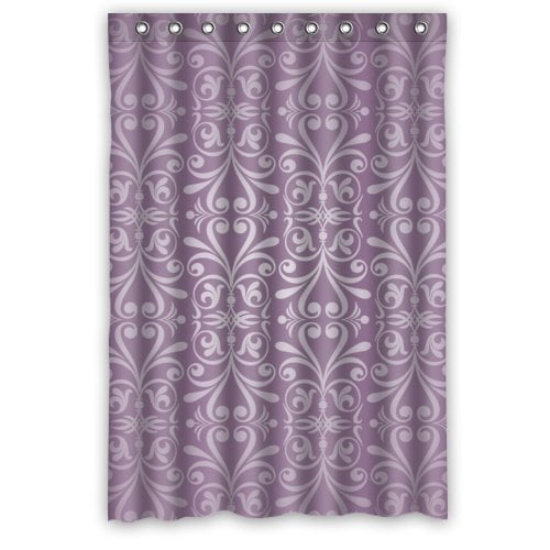Mohome Elegant Light Color Beautiful, Light Purple Shower Curtain