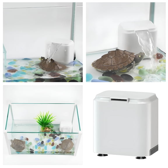 ACDANC Refrigerator Filter 4 Aquarium Turtle Filters Turtle Habitat Reptile Tank Filters Submersible Low Water Filters Turtle Tank Aquarium Filters Aquarium Filters For Turtle Tanks And Aquariums