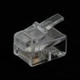 thumbnail image 3 of Conector de Cable Telefónico shamjiam RJ11 6P4C 100 Unids, 3 of 9