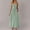 Green, variant on LADIGASU Women's Solid Sleeveless Round Neck Sexy Elegant Club Party Tunic Mini Dresses Casual Vacation Dress