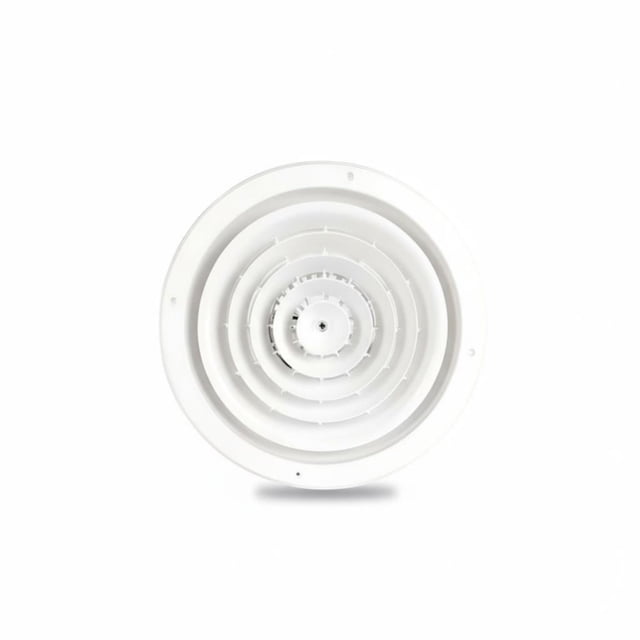 Abbraccia Difusor cuadrado de una sola capa, rejilla de aluminio, salida de aire con lamas para ventilación