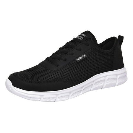 XDDST Walking Shoes for Men Sports Shoes Fashionable Summer New Pattern Mesh Breathable Lightweight Comfortable Casual Running Shoes