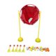 thumbnail image 3 of Juego de interior de juguete de pelota para niñas para niños 3 4 5 6 7 8 9 10 años rojo, 3 of 8