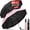 Black+Light Pink, variant on 2 Pack Strongest Windproof Travel Umbrella Withstands 100MPH Winds, 10 All-Fiberglass Ribs, Withstands Severe Weather, Automatic Folding, Compact & Portable, for Women & Men, UPF 50+, Black