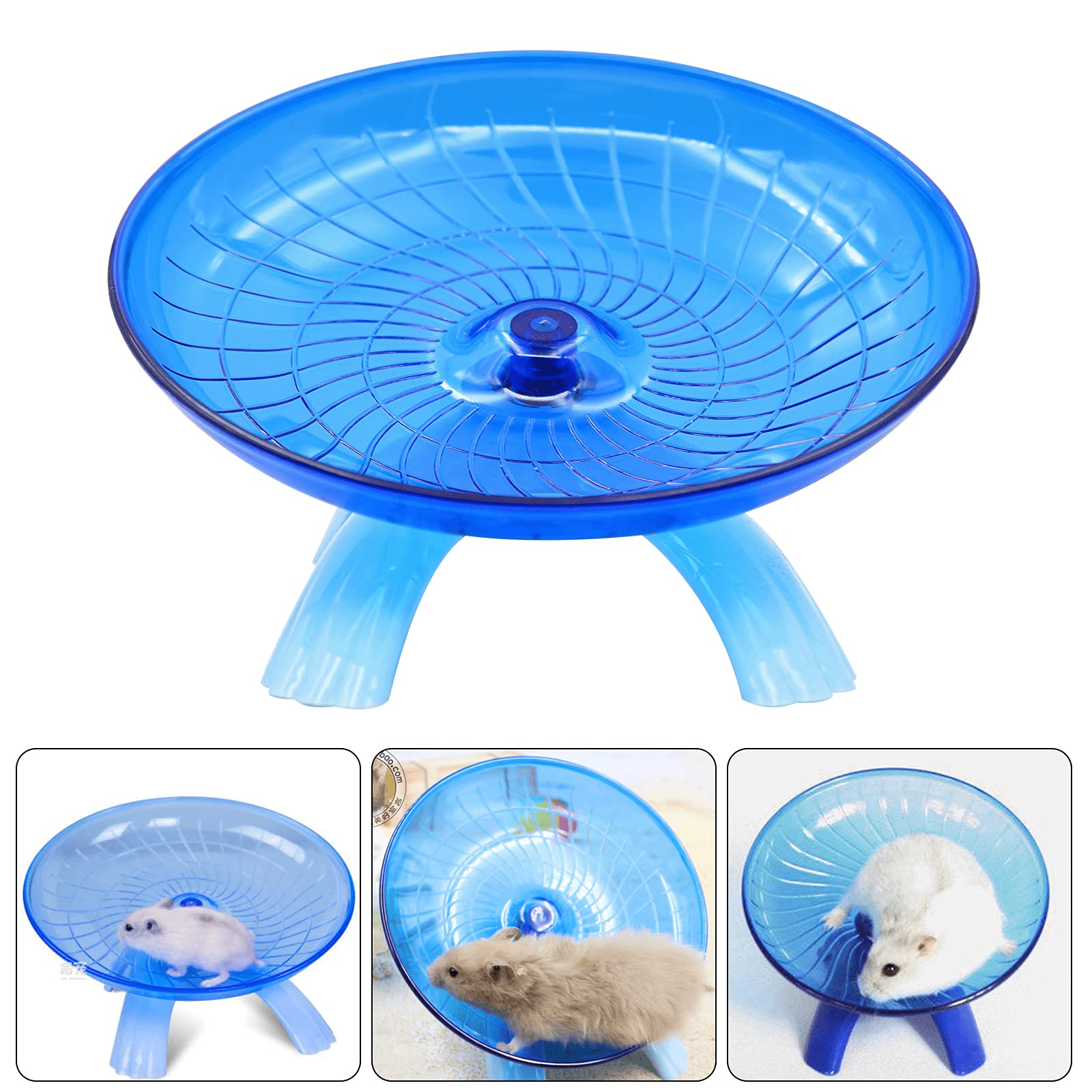 Ware Manufacturing Flying Saucer Exercise Wheel Small Pets 5 Inch Colors vary 