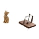 thumbnail image 5 of Figura de escritorio,Estatua de gato,linda decoración para estante o escritorio,Figuras decorativas creativas para la oficina y el hogar,Soporte para papel,Soporte para servilletas de, 5 of 8