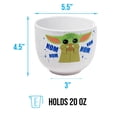 thumbnail image 3 of Cuenco de plata Buffalo Star Wars Mandalorian Baby Yoda Grogu, 3 of 7
