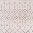 thumbnail image 5 of BoutiqueRugs Pando Bohemian, Transitional Area Rug - Cream, Pale Pink, Dark Pink - 7'10" x 10'2", 5 of 13