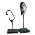 thumbnail image 3 of Cajas De Almacenamiento De Soporte De Reloj De Cuero De PU Y Metal-Verde L, 3 of 4