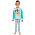 thumbnail image 2 of Bluey Boys Long Sleeve Pajamas Blue Sizes 2T-8, 2 of 7