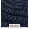 thumbnail image 6 of Clara Clark Bath Rug Chenille Bath Mat, Super Soft Absorbent Bathroom Rug Large, Navy, 6 of 10