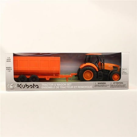 Kubota Kids Tractor and Wagon Set Farm Toy (Best Price On Kubota Tractors)