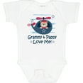 thumbnail image 3 of Inktastic Grammy and Pappy Love Me Boys or Girls Baby Bodysuit, 3 of 5