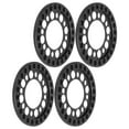 thumbnail image 1 of RC Wheel Rim Ring, Wear Resistant 1.9 Beadlock Rings CNC Matching Reusable  For 1/10 RC Car Black, 1 of 8