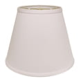 thumbnail image 1 of HomeRoots 470052 18 in. White Empire Deep Slanted No Slub Lampshade, 1 of 1