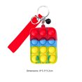 thumbnail image 2 of Monedero De Burbujas Bolsa de silicona con burbujas de empuje para monedas, bolsa de monedero de descompresión (camuflaje) Likrtyny Libre de BPA, 2 of 7