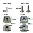 thumbnail image 2 of Bike Front Fork Mount Block Aluminum Alloy Car Roof Rack 20×110mm with Adapter, 2 of 10