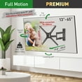 thumbnail image 5 of Barkan Full Motion TV Wall Mount, Full Motion, 5 of 11