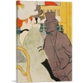 thumbnail image 1 of ARTCANVAS The Englishman at the Moulin Rouge 1892 Canvas Art Print by Henri De Toulouse-Lautrec - Size: 40" x 26" (1.50" Deep), 1 of 9
