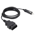 thumbnail image 2 of Emergency Power Supply Cable, 24V ECU Memory Saver Connector 3 Meters Sturdy ABS Avoid Information Loss  for Car, 2 of 7