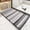Multicolor-A, variant on Colorful Striped Bathroom Mat | Super Soft & Absorbent Skidproof Doormat | 60x40cm Entryway & Sink Area Rug, 1 Piece