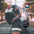 thumbnail image 4 of Altavoces para casco de moto FEYA Y20 con luces RGB IPX6 a prueba de agua, 4 of 8