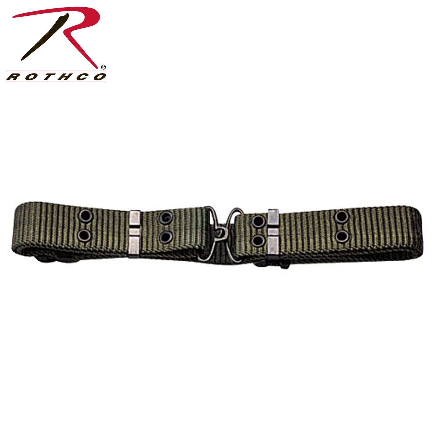Cotton Military Pistol Belt with Easy Fasten Metal Buckle Army PARA Security SAS 
