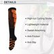 thumbnail image 4 of Calcetines de ciclismo únicos, antideslizantes, absorbentes de sudor, antifricción, negros y naranjas, tamaño S-M, unisex, 4 of 7