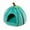 Blue, variant on FYTPOV Pet Cave Bed, Warm Cat Bed for Indoor Cats, Pumpkin Pet Tent Cave Bed for Cats/Small Dogs, Removable Washable Cat Bed House